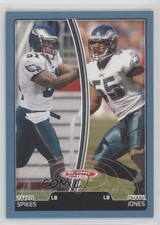 2007 Topps Total Blue Takeo Spikes Dhani Jones #424 0r5