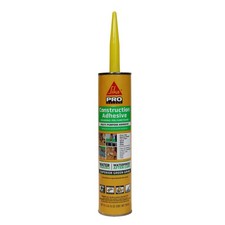 SikaBond Construction Adhesive, Gray, Advanced Polyurethane for Outdoor. Water i