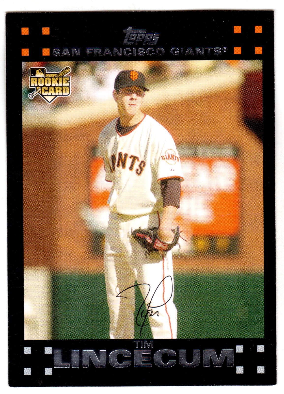2007 TOPPS UPDATE #UH158 TIM LINCECUM ROOKIE