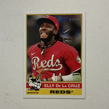 Topps Heritage 2025 Elly De La Cruz Cincinnati Reds   #263