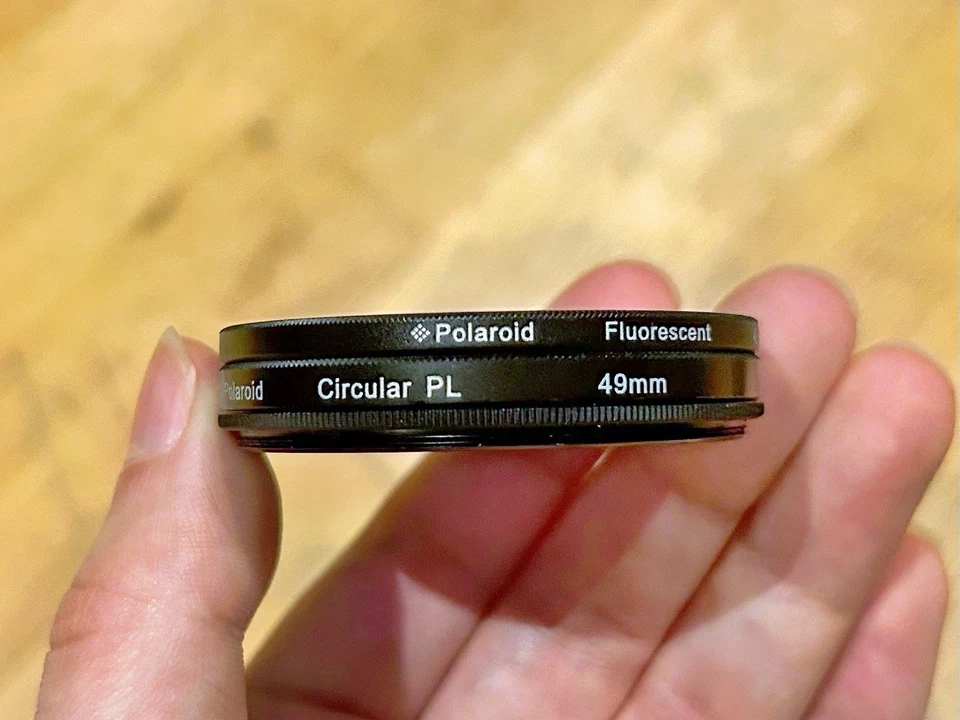 Polaroid Filters Circular PL & Fluorescent 49mm Good Condition + Fabric Case - Image 3 of 4