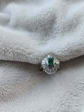 Bvlgari Designer Emerald  Diamonds Ballerina Ring