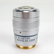 LEICA PL FLUOTAR L 63x/0.70 CORR ∞/0.1-1.3/C MICROSCOPE OBJECTIVE 63X - 506061