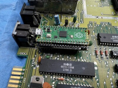SIDKick Pico PWM Commodore 64 and 128 (C64 / C128) MOS SID 6581