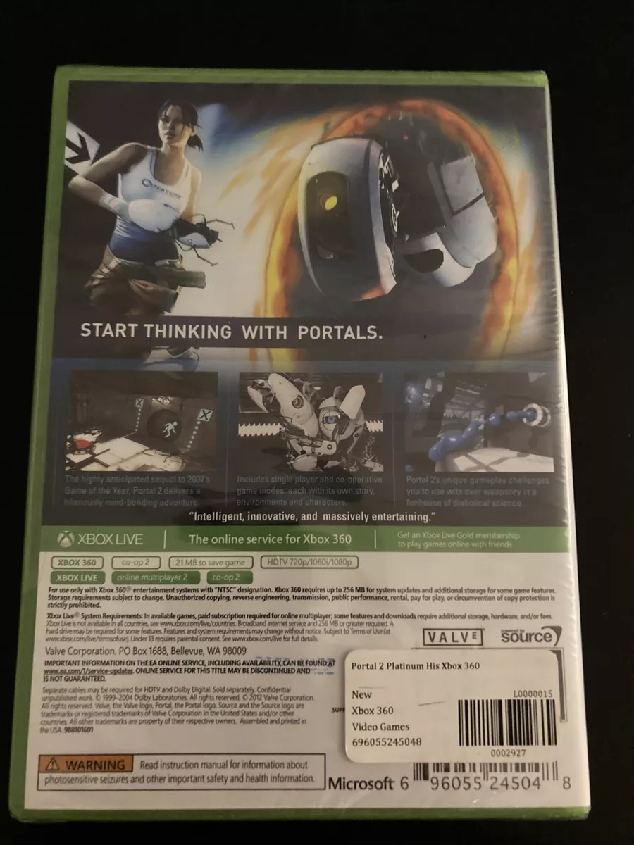 Games With Gold de setembro tem Portal 2 como última oferta para o Xbox 360