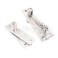 Heavy Duty Door Top Bottom Pivot Hinge 360掳Rotatable Door Hinge Hardware Steel