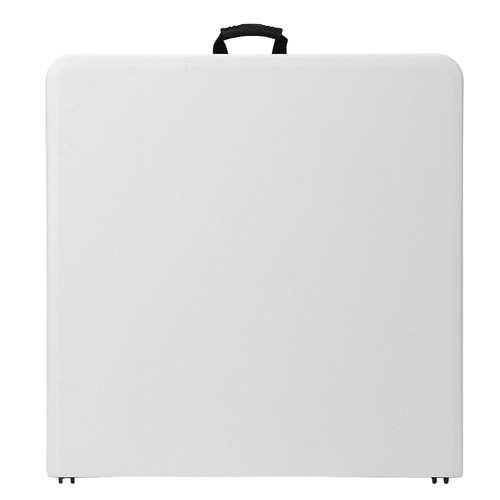 4ft Portable Plastic Folding Table Rectangular for Camping Picnic Party W/Handle - Picture 8 of 12