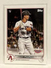 #125 Stuart Fairchild Rookie Arizona Diamondbacks 2022 Topps Opening Day Basebal