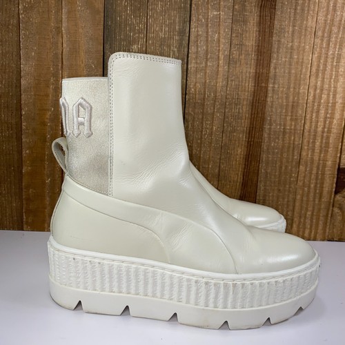 white puma fenty sneakers
