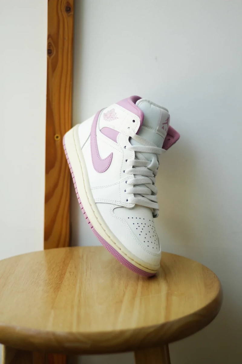 Nike Air Jordan 1 Mid Sail Pink Coconut Milk BQ6472-162 Nike Air Jordan 1 Mid Sail Pink Coconut Milk BQ6472-162