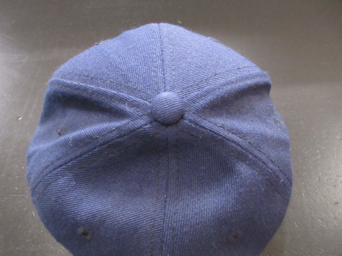VINTAGE Rocawear Hat Cap Fitted Mens 7 1/4 Blue Jay Z Hip VINTAGE Rocawear Hat Cap Fitted Mens 7 1/4 Blue Jay Z Hip
