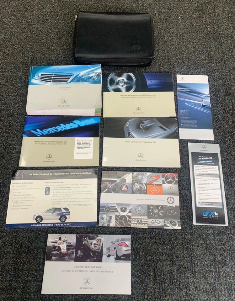 07 MERCEDES-BENZ CLASE S S550 S600 S65 AMG MANUAL DE OPERADOR OEM Foto 2 de 4