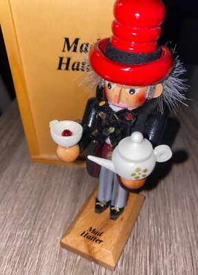 Steinbach Germany Miniature  The Taron Collection'' Mad Hatter Nutcracker