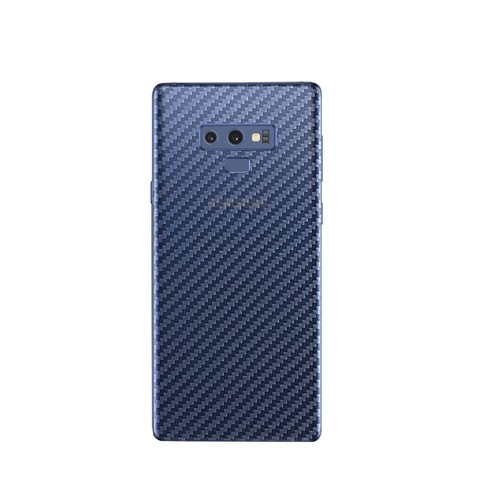 2 x Rückseite Carbon Schutzfolie für Samsung Galaxy Note 9 Carbon Hinten Folie - Picture 3 of 6