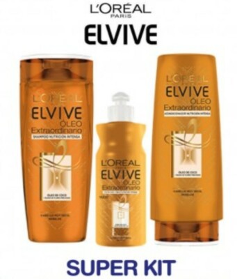 ELVIVE Shampoo Conditioner Crema Para Peinar OLEO EXTRAORDINARIO
