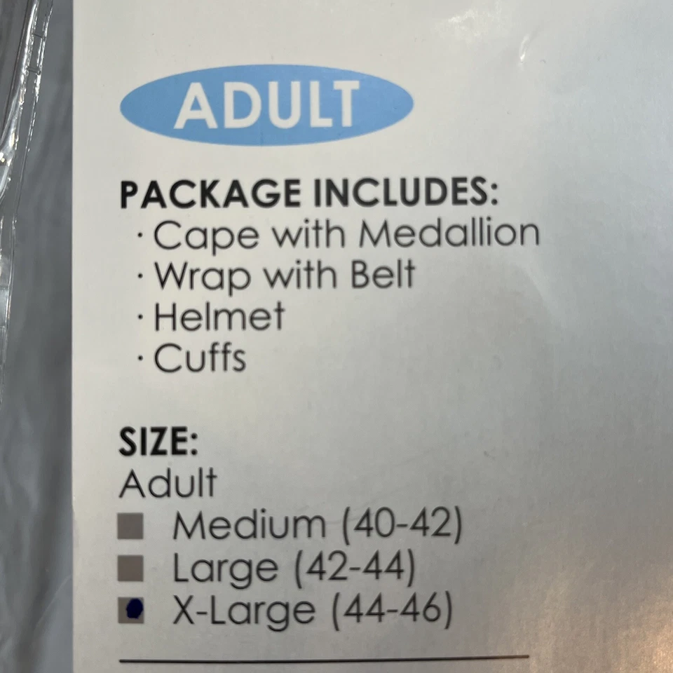 NUEVO XL Spartan WARRIOR Griego Romano Gladiador Halloween Adulto Disfraz Completo Para Hombre’s Foto 3 de 4