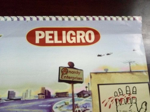 D.H. Peligro Debütalbum CD/LP Alternative Tentacles Records Poster 18" x 24" - Bild 3 von 7