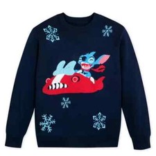 Disney Stitch Christmas Holiday Sweater XXL NWT 