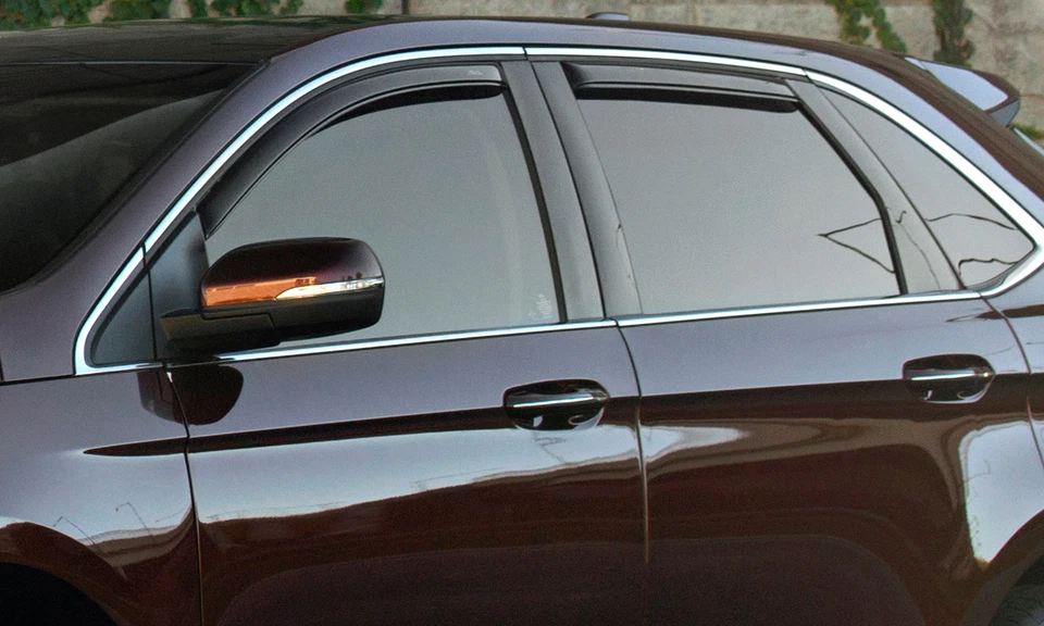AVS Set of 4 Smoke In-Channel Ventvisor Window Deflectors for 07-16 GMC Acadia Foto 4 de 4