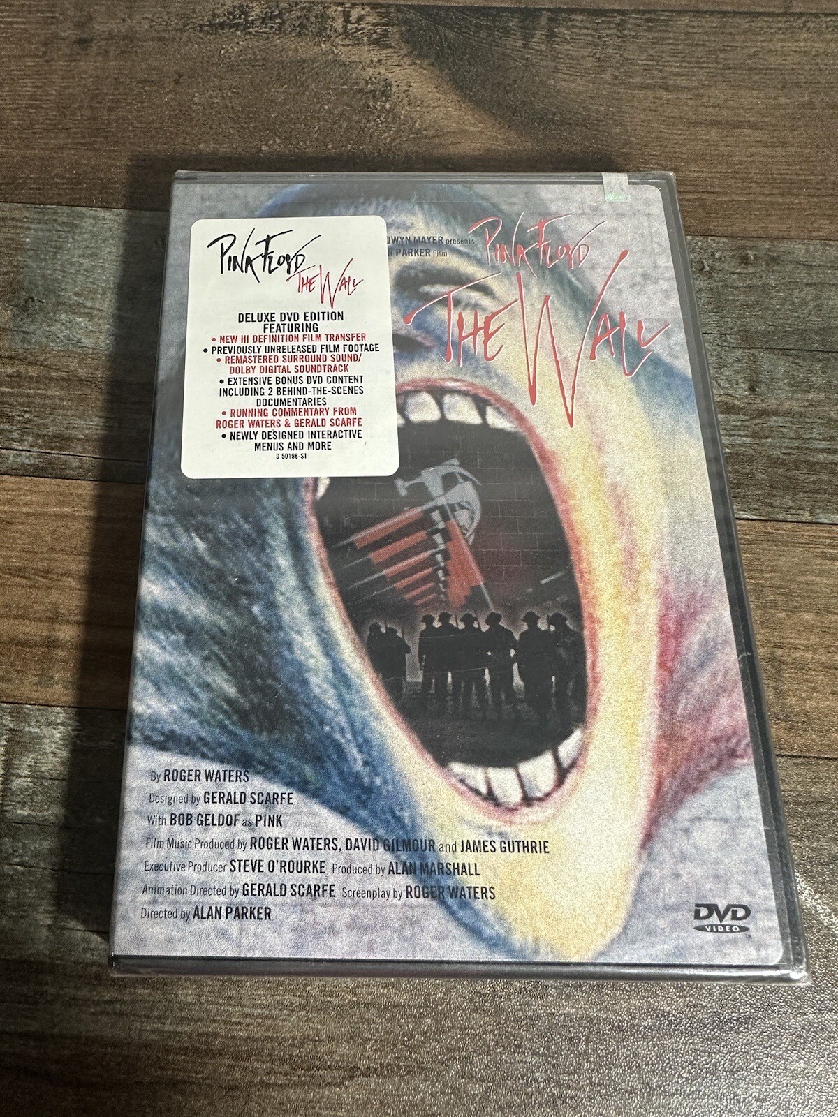 Pink Floyd The Wall DVD, 1999, Deluxe Special Edition BRAND NEW