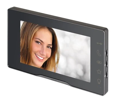 Monitor + Netzteil für Türsprechanlagen 7 Zoll Touch Farbbildschirm Innenstation - Bild 1 von 4