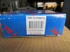 EBC Bearing UCF206-19 4-Bolt Flange Bearing 1-3/16" NEW in Factory Sealed Box
