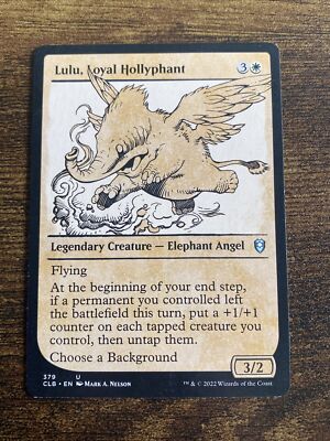 Lulu, Loyal Hollyphant 379 Showcase CLB Battle for Baldur's Gate MTG L3630*  | eBay