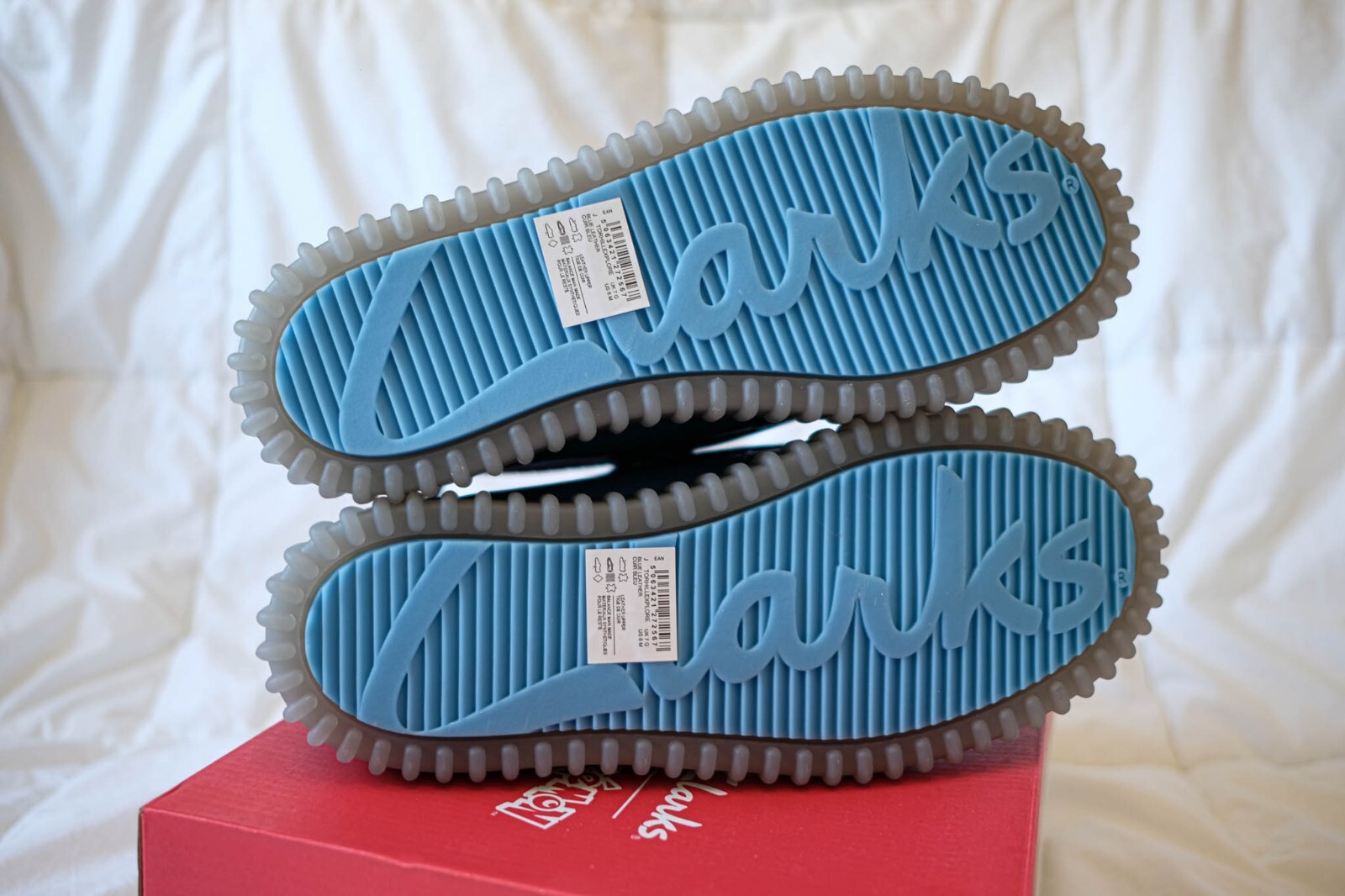 Clarks X Pokemon Torhill Explore Blue Leather (Blastoise) UK 7 image 5