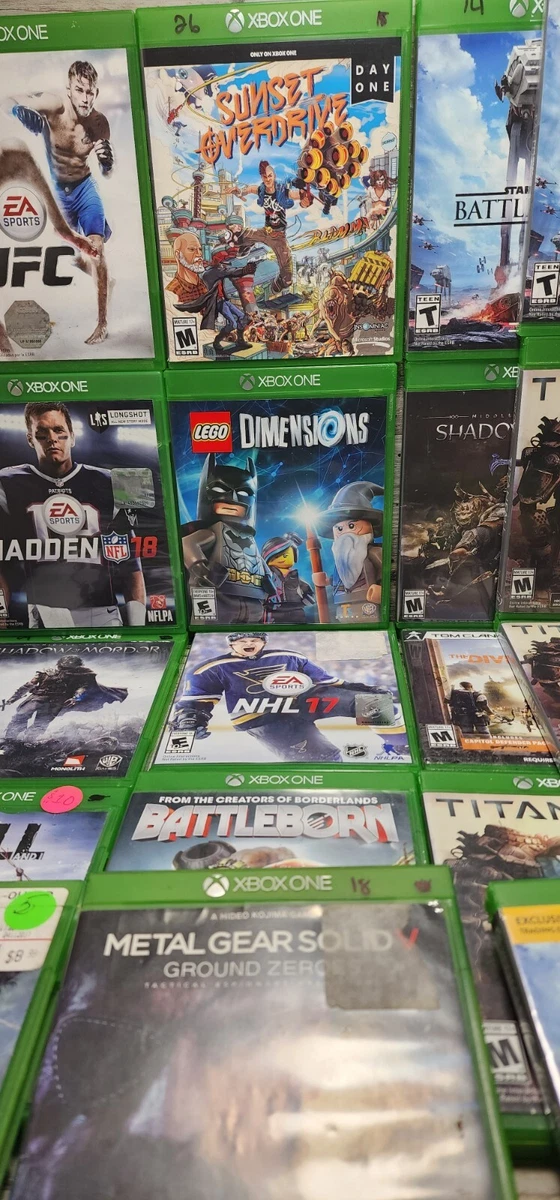 Xbox one games for sale deals