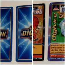 DIGIMON CARD LOT: blitz st-52 & digi-vice st-60