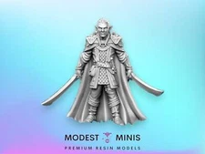 Elf Warrior Evendill | 32mm 28mm DnD Mini | Resin | Dungeons and Dragons