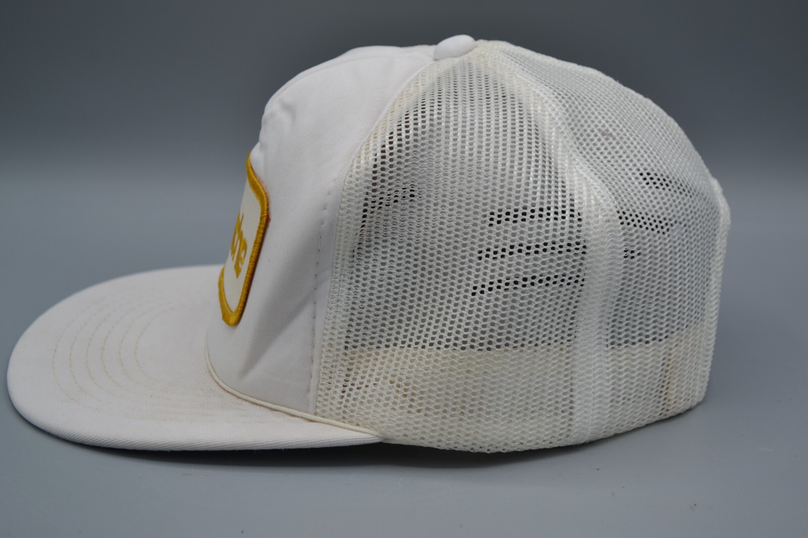 Vintage USA MADE full mesh Apache Patch Scrambled… - image 3