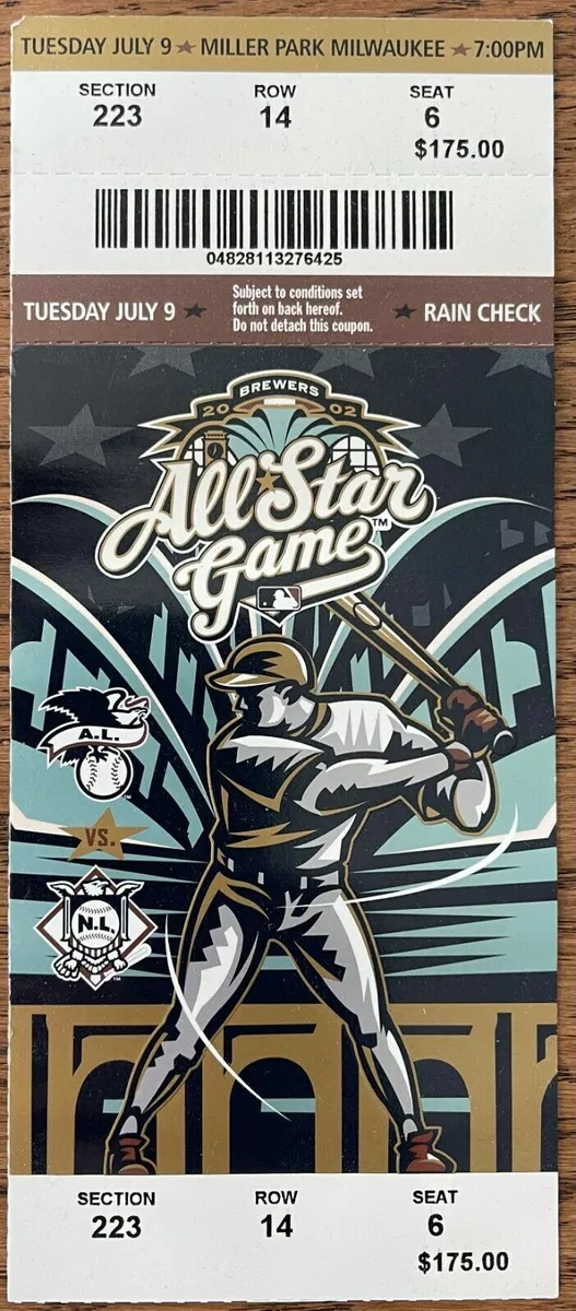 Miller park all star game discount