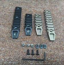 New KAC Metal rail 5-slot MLOK/KEYMOD system Picatinny rail 20mm Accessories