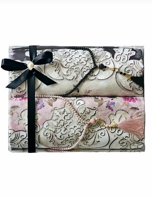 Maßgeschneidertes Set mit ZWEI Paar Hochzeitsgeschenk, Hadsch Umrah Eid DICKE Gebetsteppiche