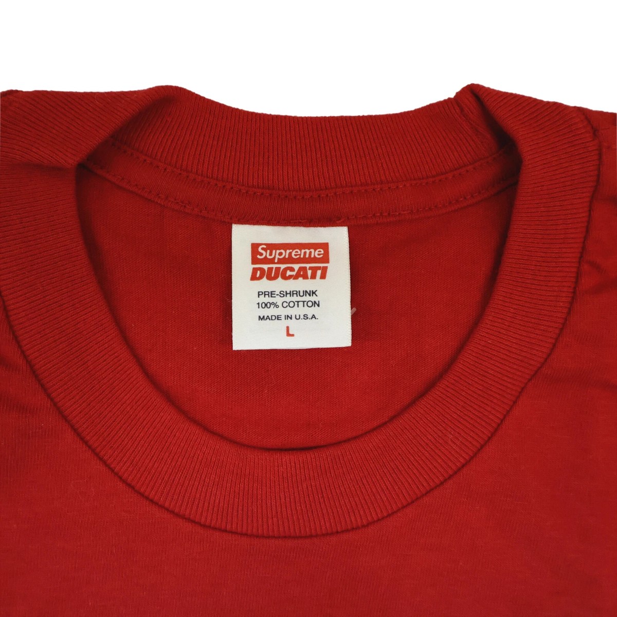 Supreme Ducati Logos Tee Red | eBay