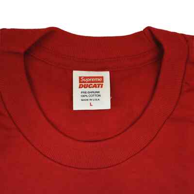 Supreme Ducati Logos Tee Red | eBay