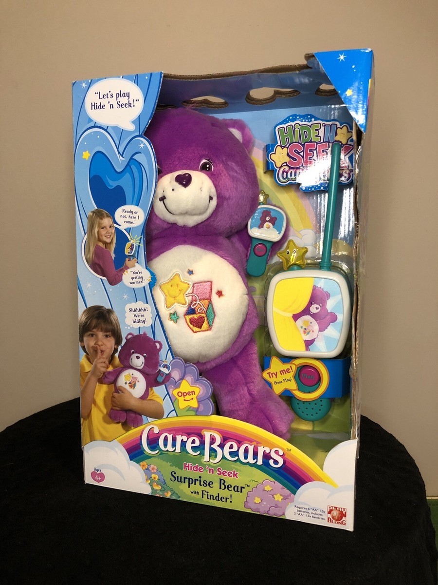 Vintage Care Bears Hide 'N Seek with Finder Surprise Bear, NIB