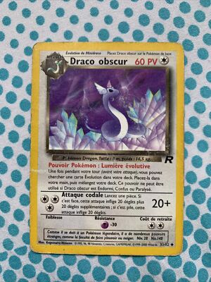 Pokemon Karte Dunkler Draco 33/82 Edition 1 Sehr Selten Guter Zustand Siehe Fotos