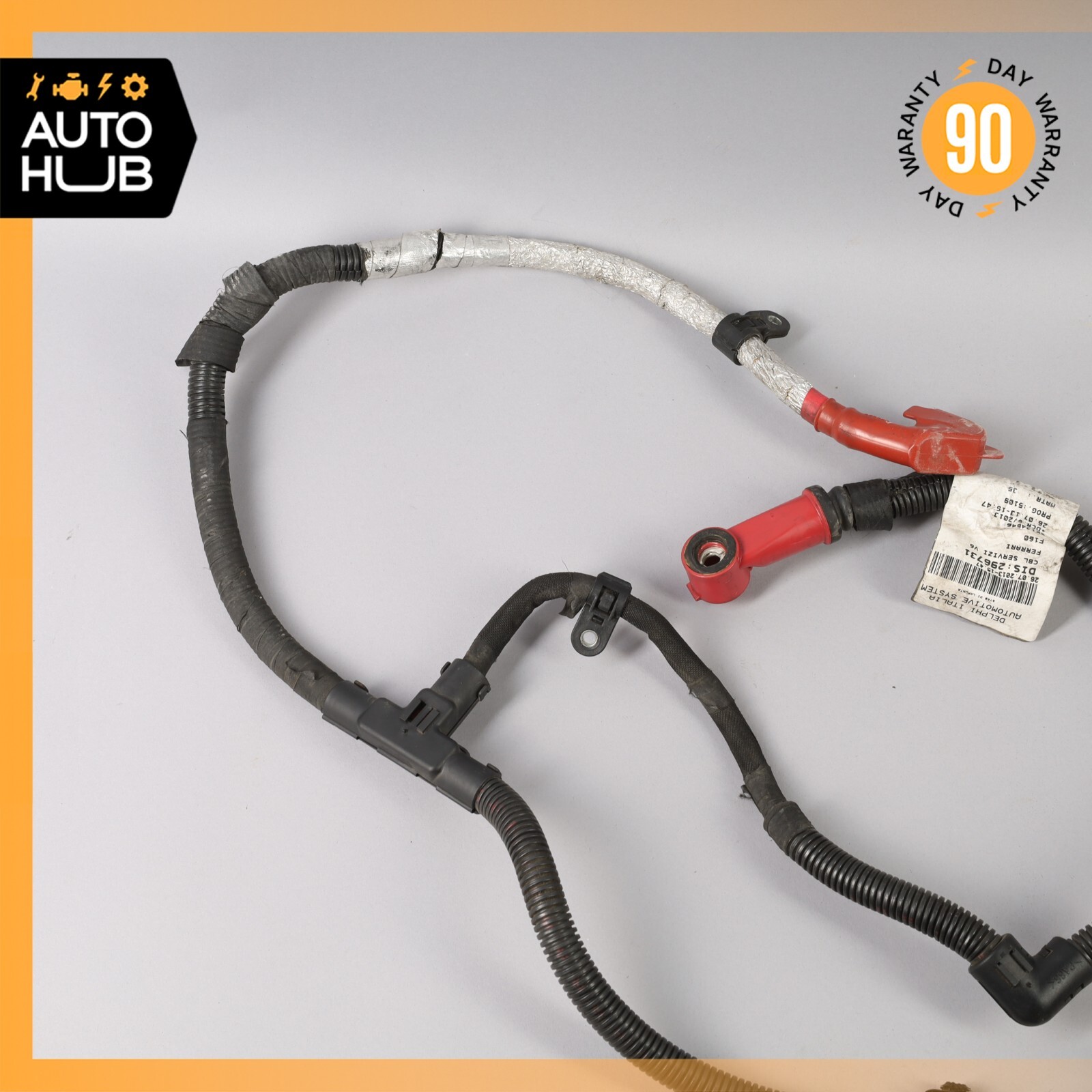 14-17 Maserati Ghibli M157 3.0L Starter Alternator Wire Wiring Harness OEM