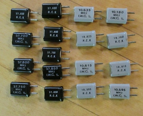 One HC-25/U Radio CB/Ham Crystal YOUR CHOICE 37.600 10.180 10.635 MHz series