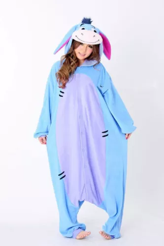 Mens Ladies Fleece Pyjama Pajamas Kigurumi Onsies Adults Animal Costume UK - Picture 56 of 68