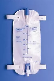 Easy Tap Urinary Leg Bag, Anti-Reflux Valve, 32 oz, - Picture 1 of 1