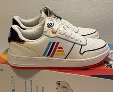 NEW! ALDI GEAR Colors Ladies Sneakers Shoes Sz 5 White Tennis Women SOLD OUT