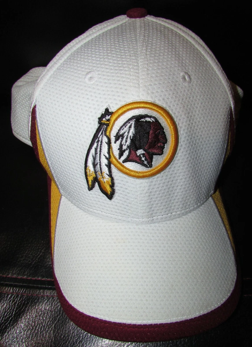 NFL Washington Redskins White Baseball Hat Cap Med Large New Era