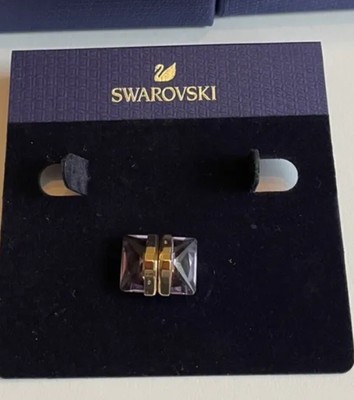 Swarovski Lucent Ear Cuff Single Earring Magnetic Purple 5613561 New