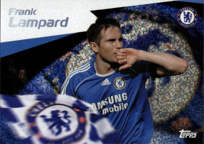 Frank Lampard - Static Blue Flag - Topps Chelsea Team Set 2025/26