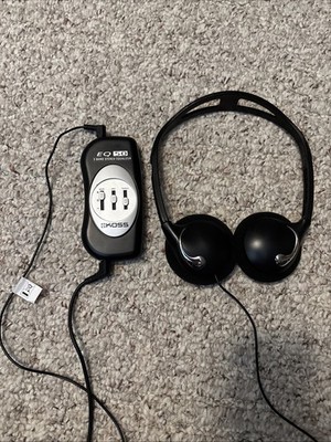 Koss EQ50 3 Band Stereo Equalizer and Headphones Tested Working