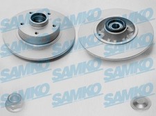 2x SAMKO Bremsscheiben Hinten für RENAULT Megane III Schrägheck (BZ0/1)