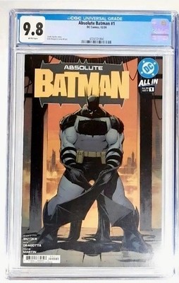 Absolute Batman #1 Nick Dragotta Cover First Print CGC 9.8